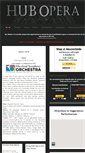 Mobile Screenshot of huboperaensemble.org